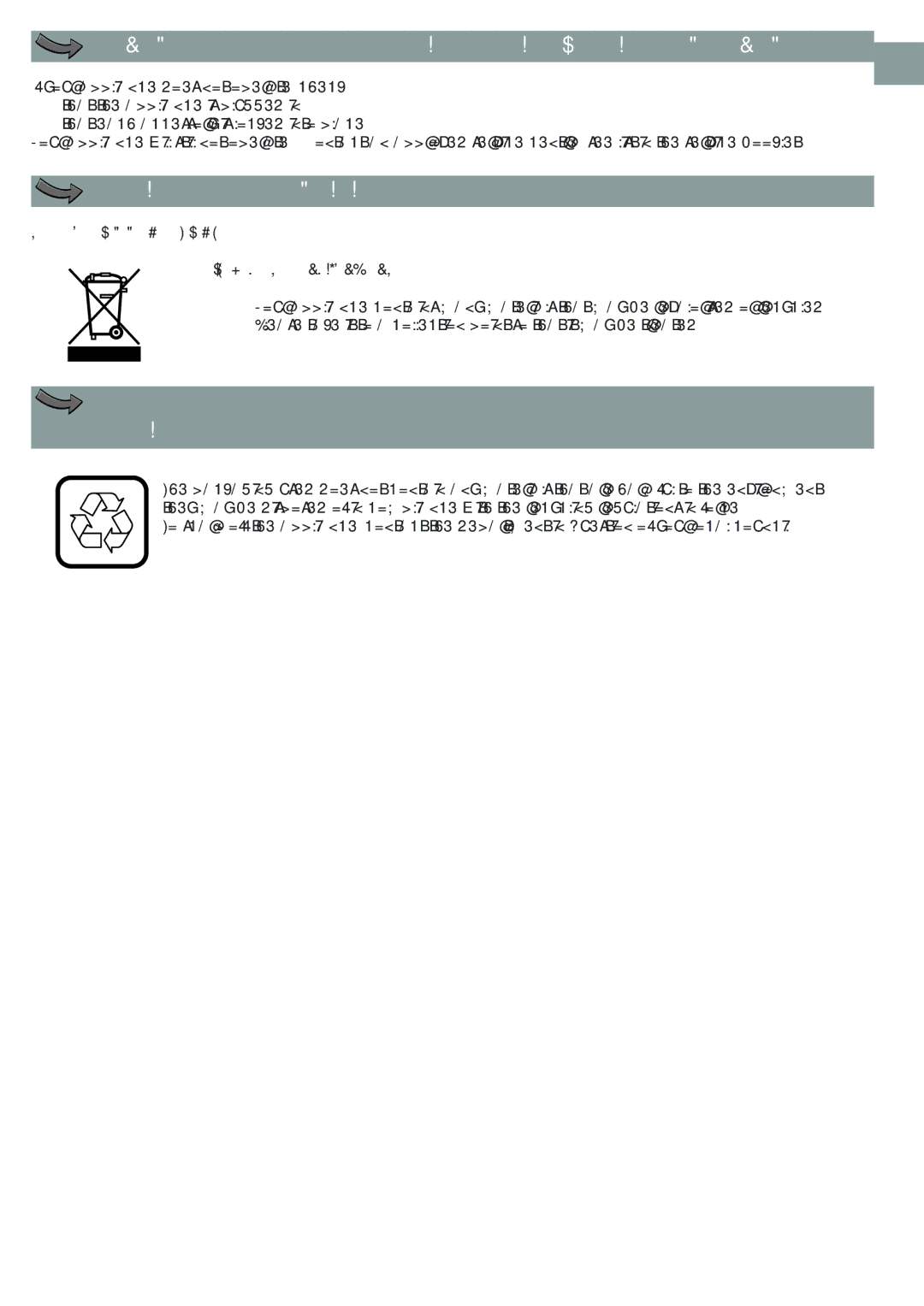 Tefal FP652DC1, FP412113 If Your Appliance Does Not Operate, What Should You Do? En, Electronic Product To Be Disposed Of 